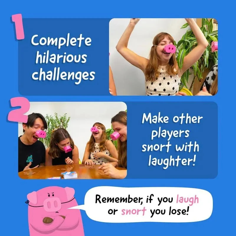 Pigsniff – Skrattförbudsutmaningen