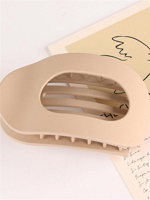 Ensfarget hårklemme – 1 sett (4 stk)