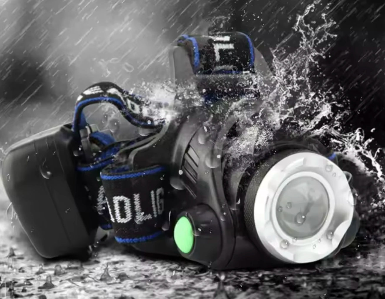 Led Head – Uppladdningsbar LED-pannlampa