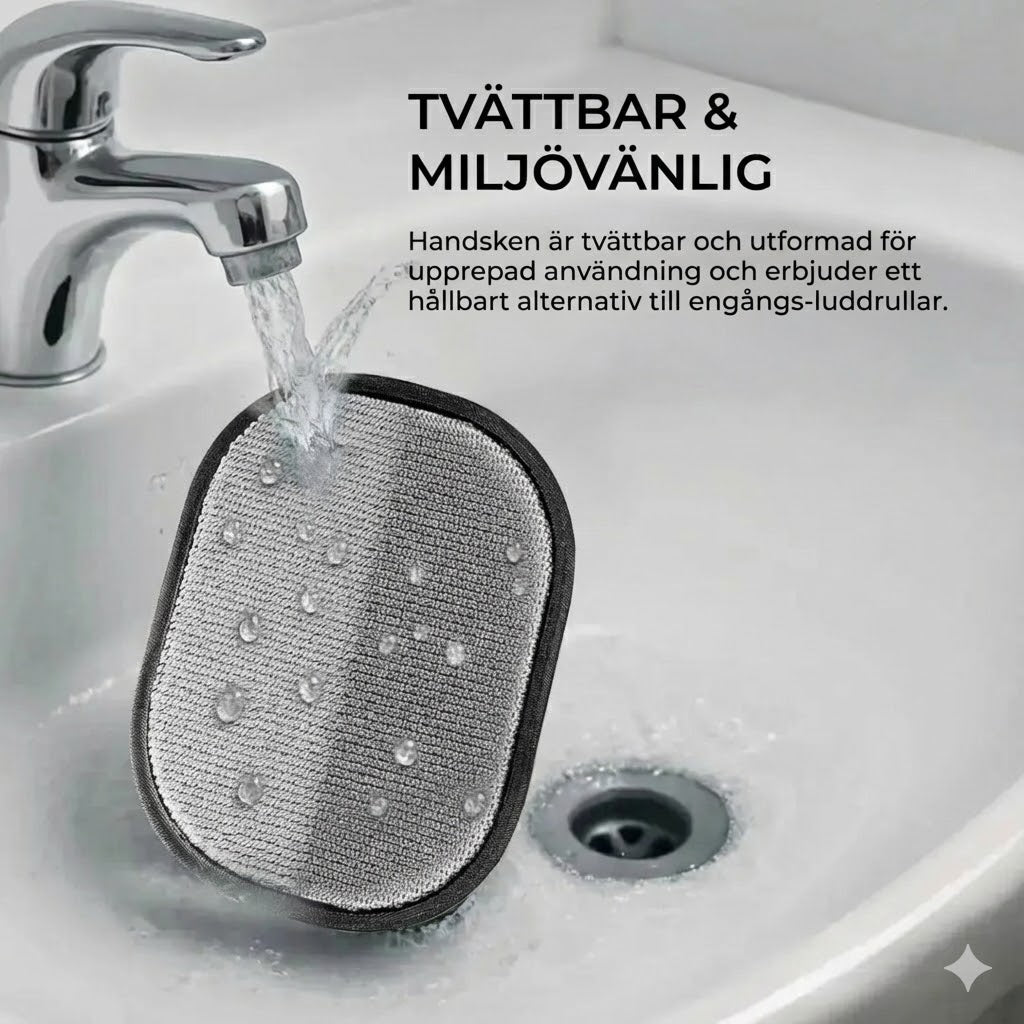 Hårborttagningshandske – tar bort löst hår