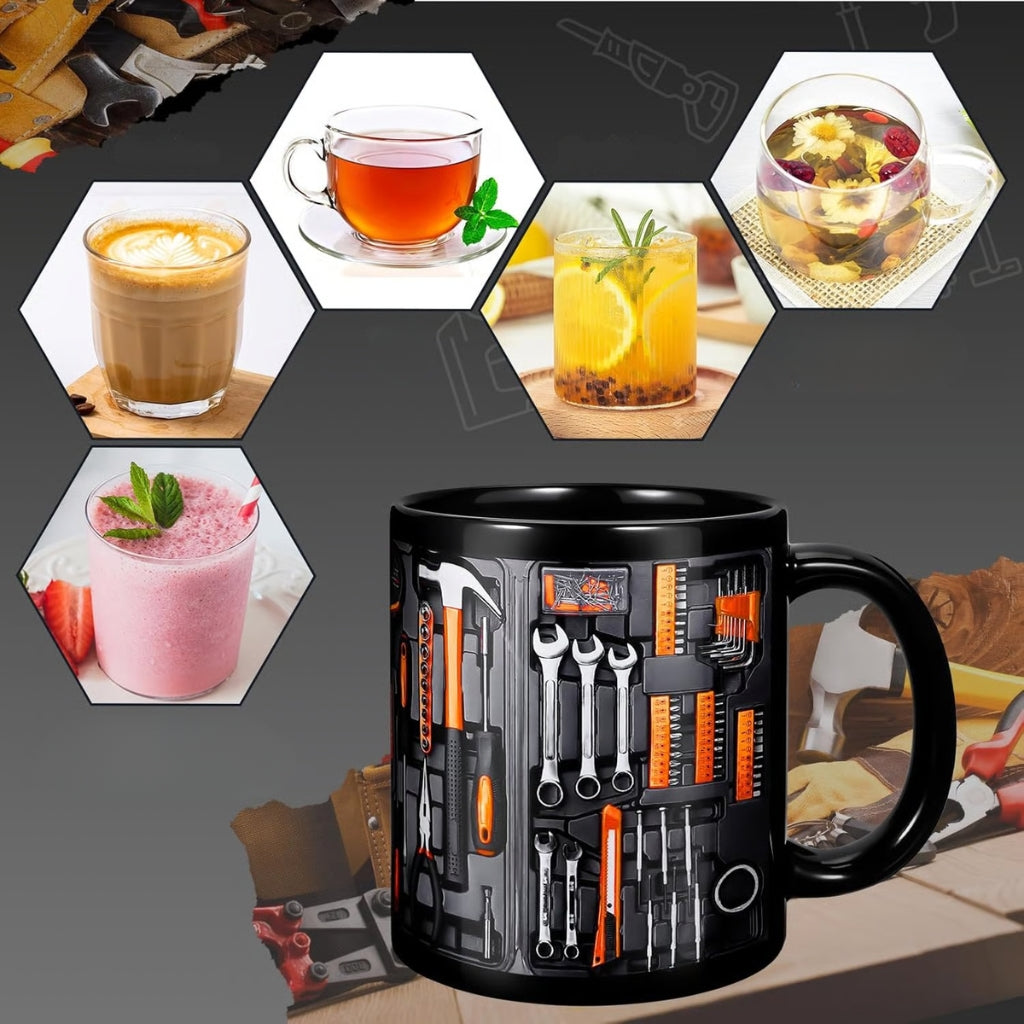 Cool DIY-mugg – verktygslådsdesign