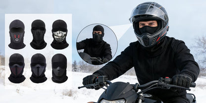 Varm balaklava och skidmask – vind- och vattentät (motorcykel / skidåkning)