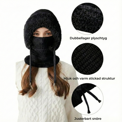 Supersoft lammulls-hoodie (dam)