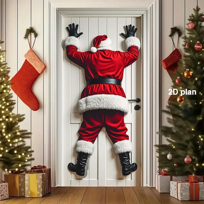 Jultomte dörrkarm dekoration