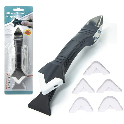 3-i-1 verktyg för fogning – silikonborttagare och skrapa
