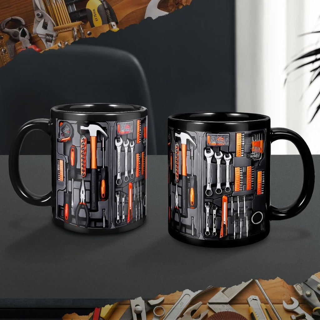 Cool DIY-mugg – verktygslådsdesign