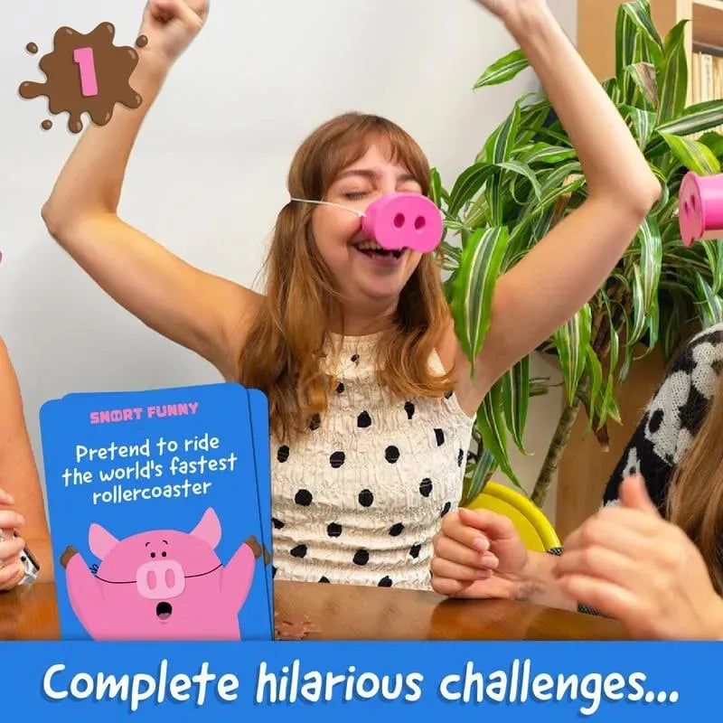 Pigsniff – Skrattförbudsutmaningen