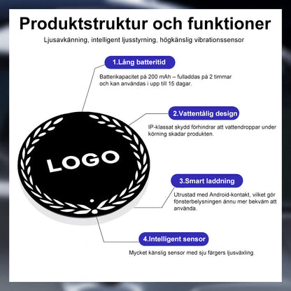 Smart RGB-nattlampa med skymningssensor