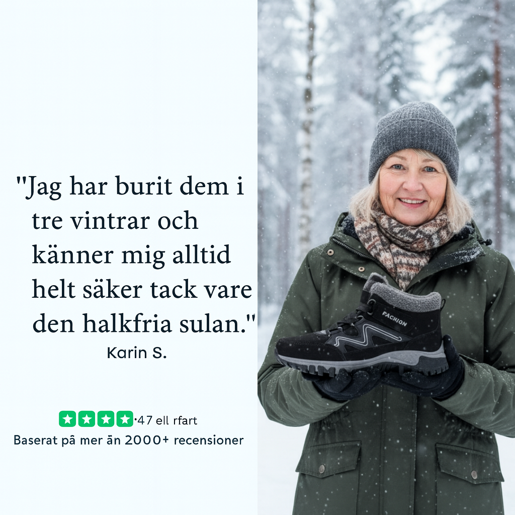 Winterstep – halkfria vinterskor