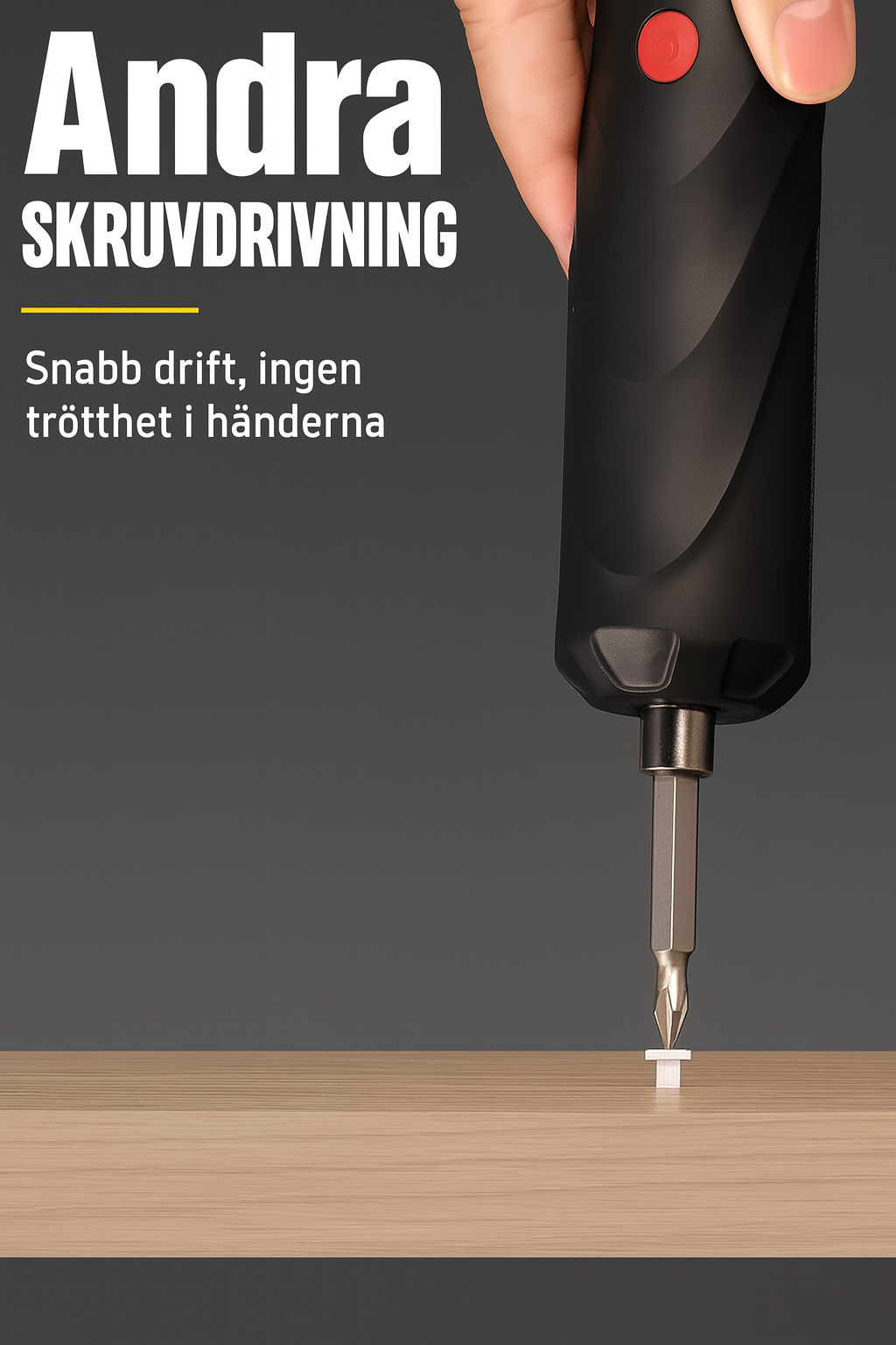 Trådlöst skruvmejselset