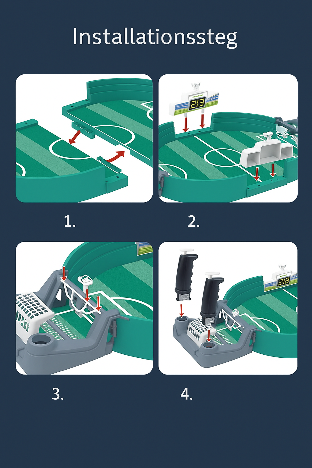 Mini-bordsfotboll (skrivbordsversion)
