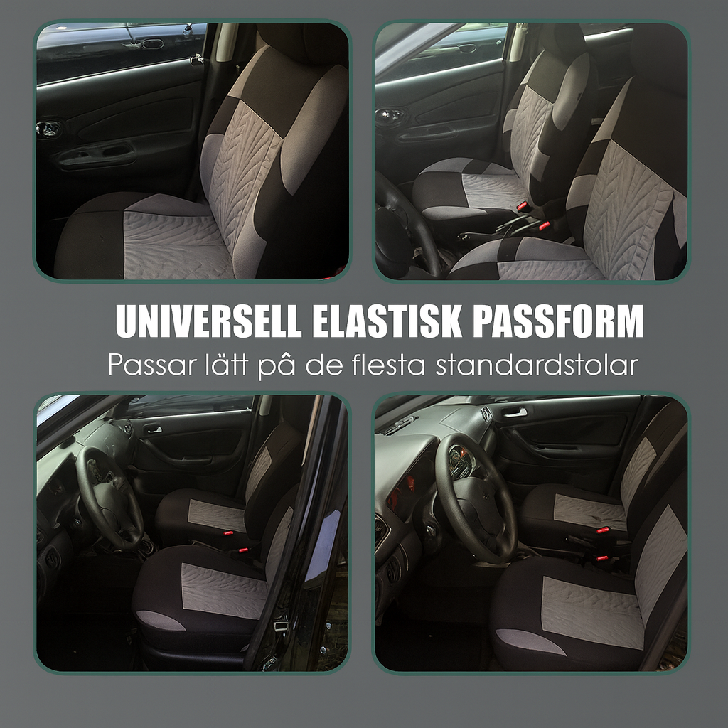 Hållbart bilsätesset (med däckmönsterdesign)