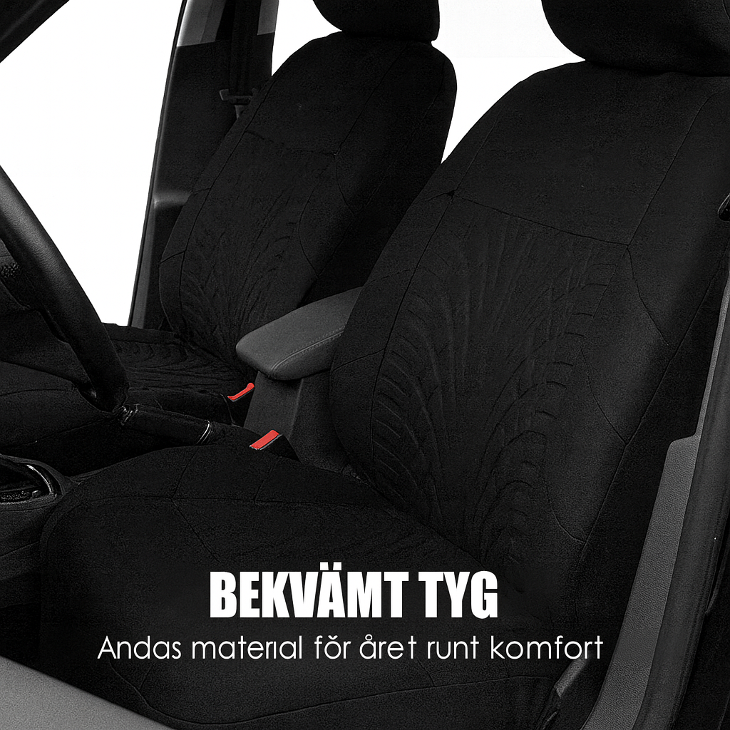 Hållbart bilsätesset (med däckmönsterdesign)