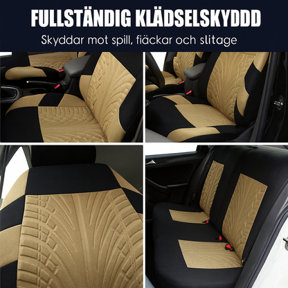 Hållbart bilsätesset (med däckmönsterdesign)