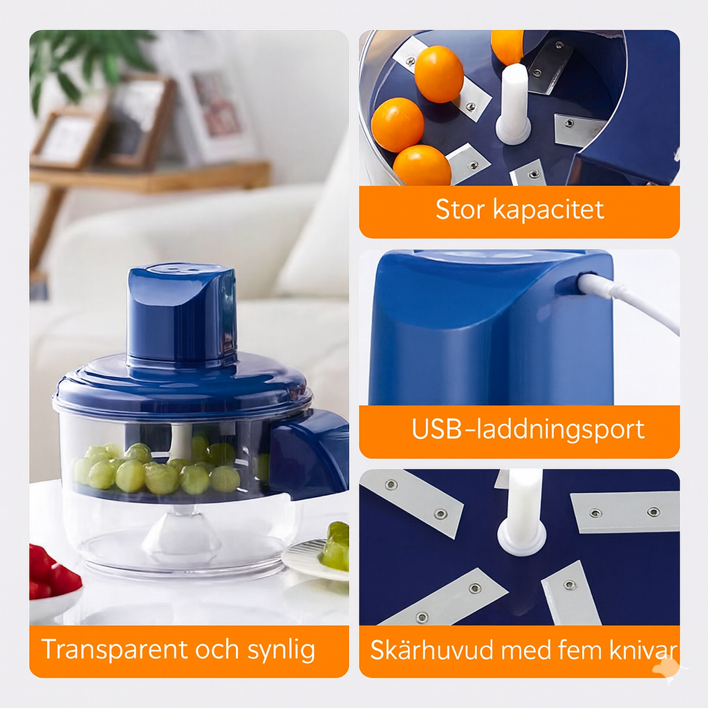 Elektrisk skalare för enkel användning