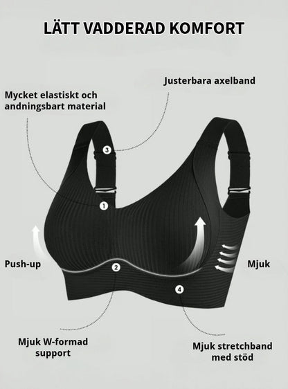 Bygellös Push-Up BH