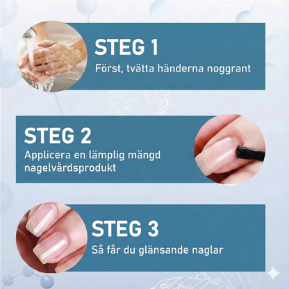 Snabbtorkande nagellack med hög glans (salongkvalitet)
