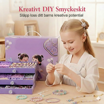 DIY vintage smyckeset för flickor