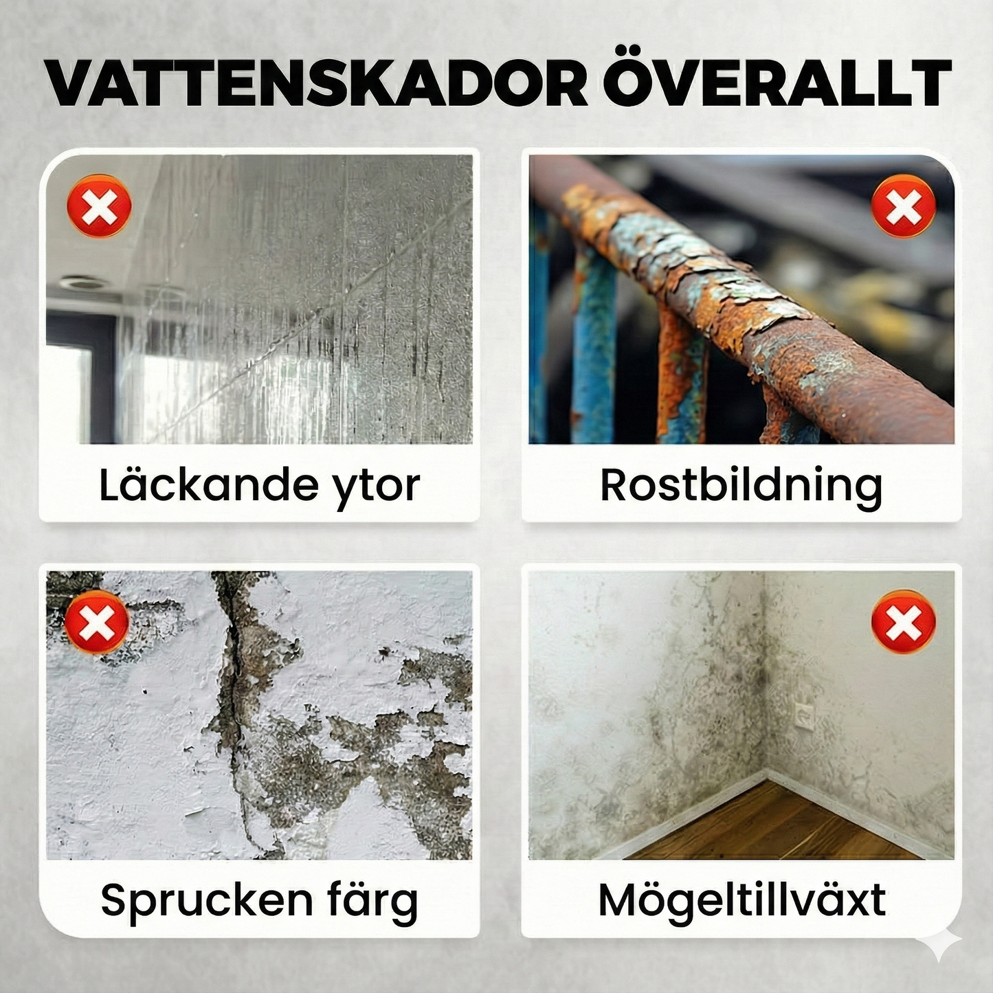 Vattentät PU-beläggning – Universell tätning
