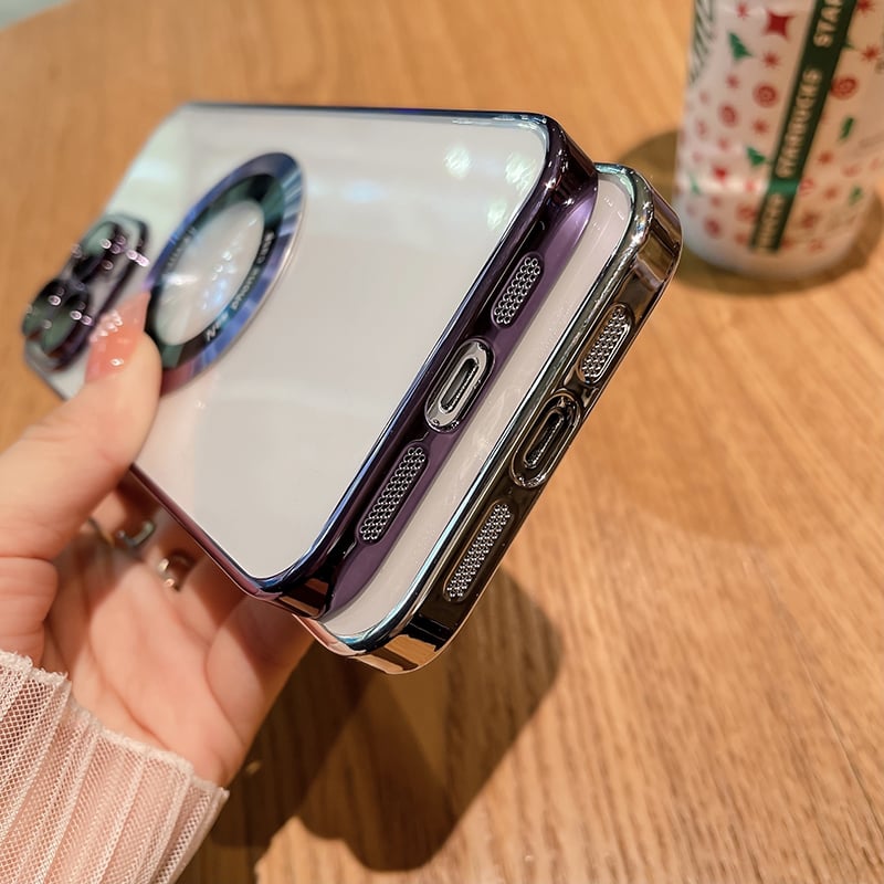 MagSafe-skal för iPhone [modell] – transparent (magnetiskt)