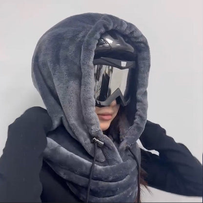 Supermjuk huvtröja i lammull