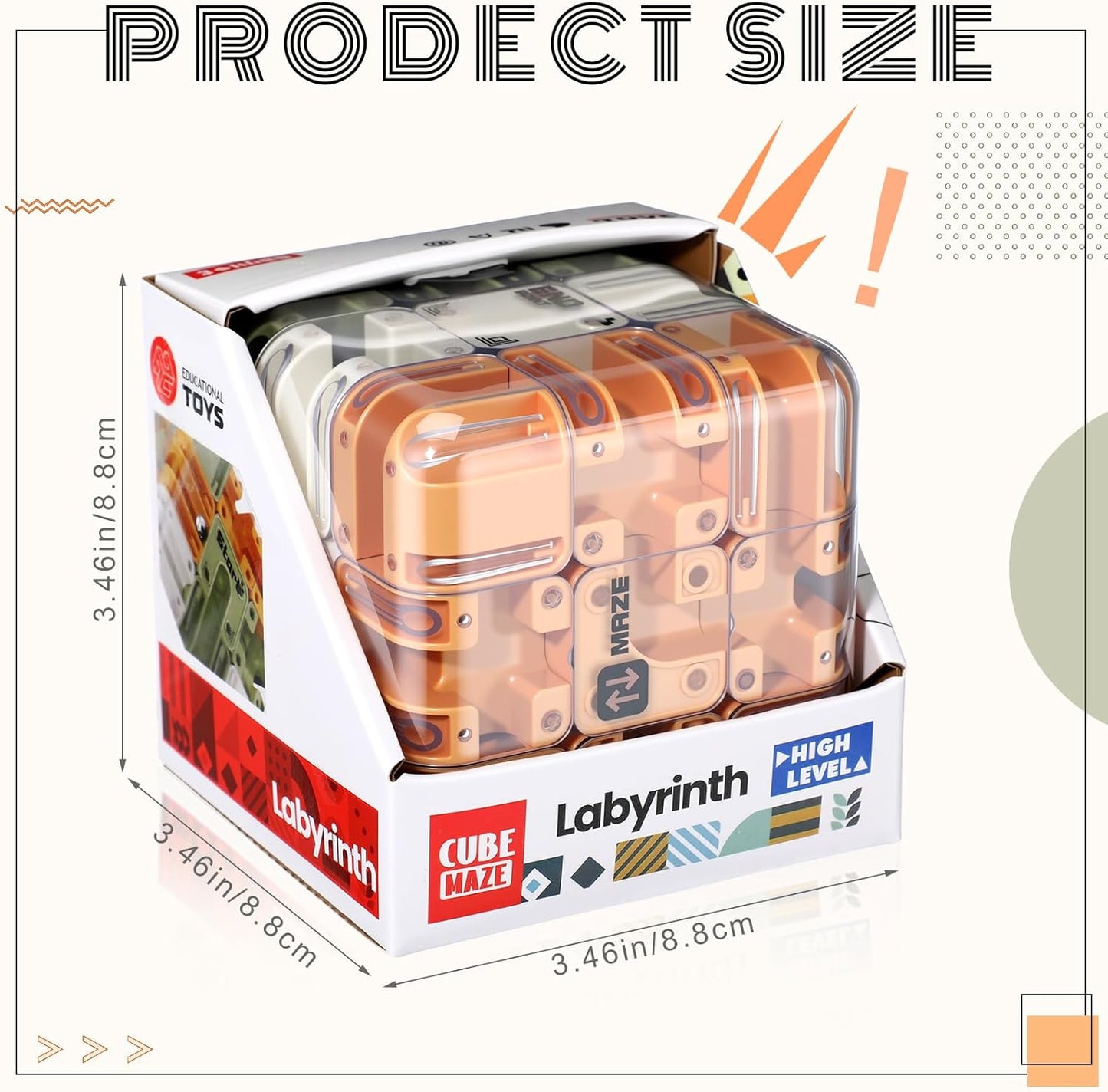 Det ultimata 3D-labyrint kulan – ett fängslande hjärna utmanande spel!