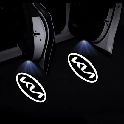 LED-dörrlogoprojektor för bil (2-pack)