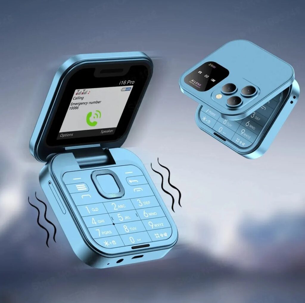 i16 PRO Flip™ – Vikbar smartphone