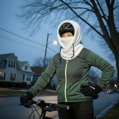 Supermjuk huvtröja i lammull