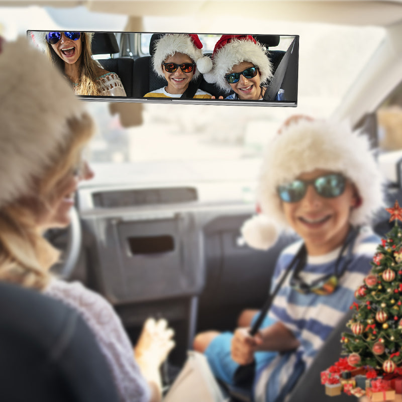 Panoramisk backspegel – vidvinkel och universell passform