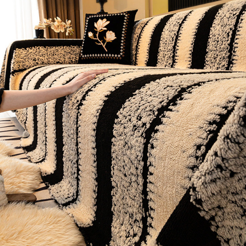 Husdjursäker halkfri plysch sofföverdrag