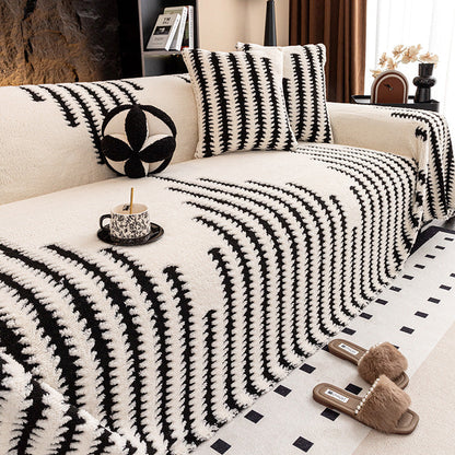 Husdjursäker halkfri plysch sofföverdrag