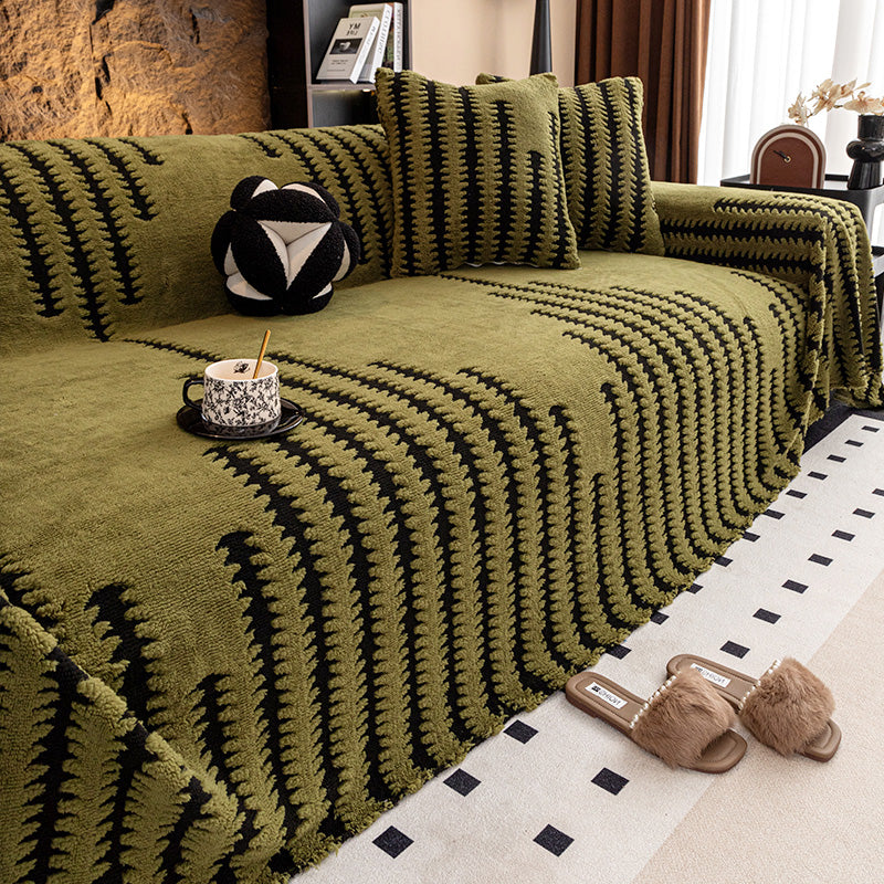 Husdjursäker halkfri plysch sofföverdrag