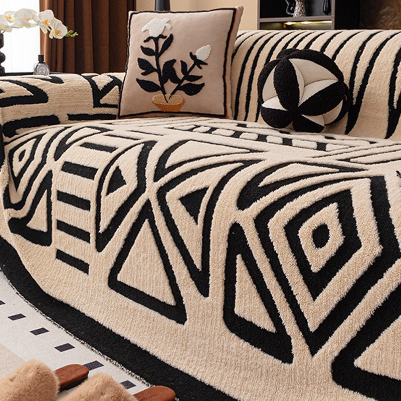 Husdjursäker halkfri plysch sofföverdrag