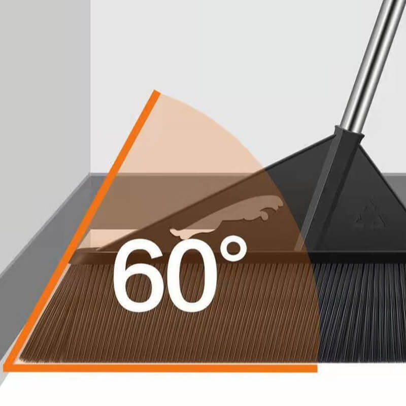 Stabil och hållbar trädgårdskvast med styva borst