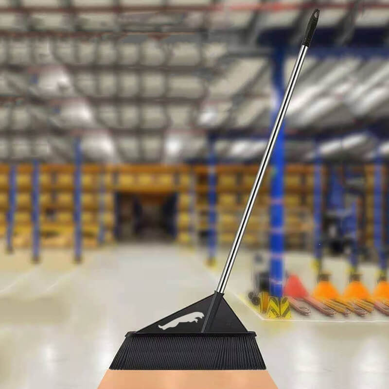 Stabil och hållbar trädgårdskvast med styva borst