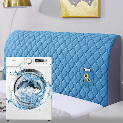 Förstärkt sänggavelöverdrag – elastisk passform