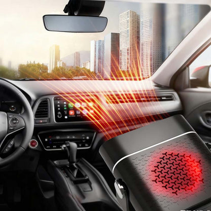 Snabb avfrostning och bilvärmare (2-i-1)