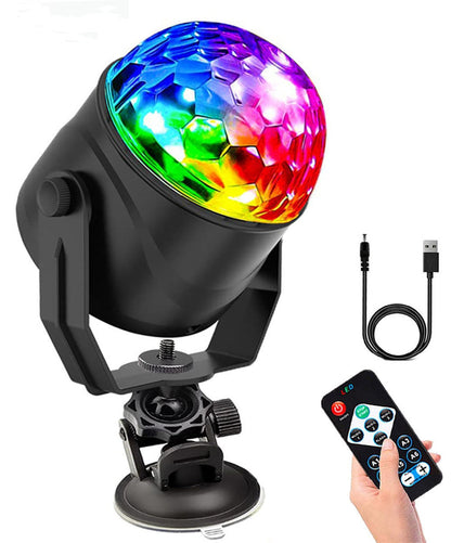 Magisk RGB-discoboll (portabel)
