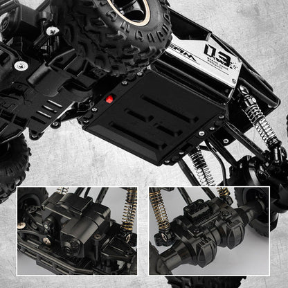 Robust och hållbar fyrhjulsdriven terrängbil med fjärrkontroll