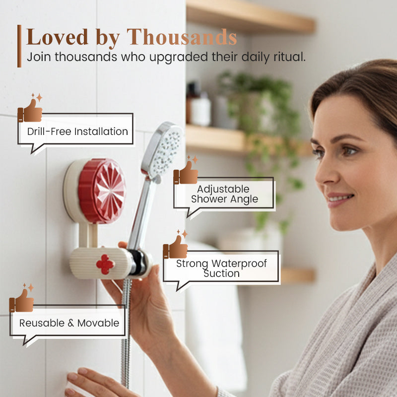 Självhäftande duschhylla för badrum
