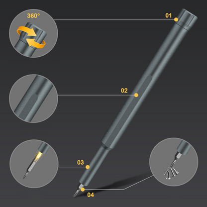 [44] Precisionsskruvmejselsats