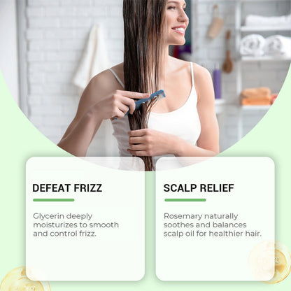 Allt-i-ett reparerande och närande schampo