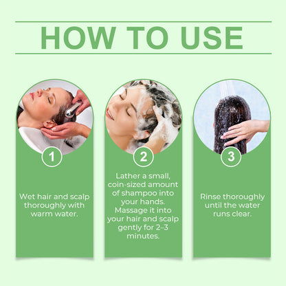 Allt-i-ett reparerande och närande schampo