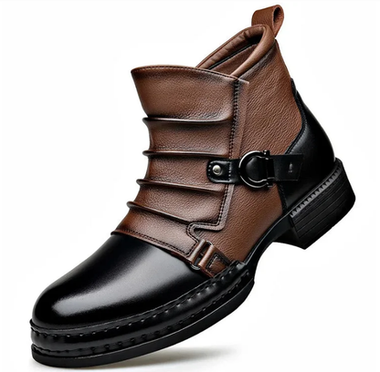Chelsea boots för herr – stilrena ankelboots (högkvalitativt konstläder)