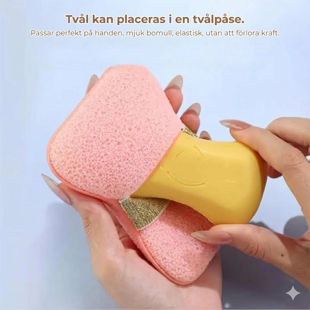 Exfolierande badsvamp