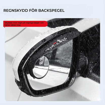 Regn- och solskydd för ytterbackspegel