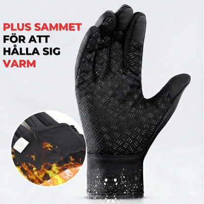 HeatGripX – Värmande vinterhandskar (vind- och halkskyddande)