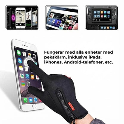 HeatGripX – Värmande vinterhandskar (vind- och halkskyddande)