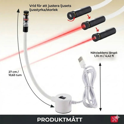 StitchLaser™ laserstyrning för symaskin – för rak sömnad